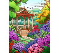 Garden Paradise: 500 Pages Coloring Escape for All Ages.: A creative escape into magical garden landscapes.