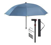 Garden paraguas para paraguas para paragues para paraguas de pesca para paraguas, sombra a prueba de lluvia, vela de jardín múltiple plegable parasol de jardín con un poste telescópico de 360 ° para