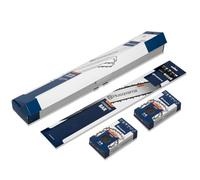 Garden Parts HQV Set - Guía X-Force 38 cm + 2 cadenas S35G X-Cut - 325 pulgadas 1,5 mm 64 eslabones - Piezas de repuesto de alta calidad para motosierras - Duradero, preciso y potente