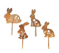 Garden Piles, Bunny Farm Piles | Pico de conejo en maceta de yarda | Pequeñas plantas, plantas de conejitos aster, decoraciones al aire libre para jardineras y decoraciones de corte una duración s
