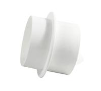 Garden pipe fitting 80-150mm PVC Round Pipe Draft Blocker Backdraft Damper One Way Ventilation Fan air Duct Check Valve Kitchen Ventilation Grill(100mm)