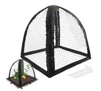 Garden Plant Covers, Bird Barrier Plants Netting Mesh, 22x22x22 inch Reusable Netting Tent for Keeping Bunnies, Chickens, Squirrels, Birds and Other Animals Out
