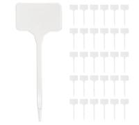 Garden Plant Labels - Writable T-Shaped Seedling Tags, 100-Piece Waterproof Markers, Plant Identifier Stakes For Succulents, Flowers, Vegetables, Orchids, Herb Labeling, Gardening Nursery Tools