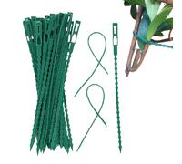 Garden Plant Ties,Plant Twist Ties Vine Tiees - Versatile Gardens Twist Tiies, 50 Pcs Garden Tools & Watering Equipment | Adjustable Plants Support Tiies, Supporting Plants & Home Organizing