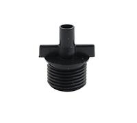 Garden Plumbing 50 Pcs 1/2" External Thread to Inner Diameter 6mm Connectors Water Pipe Pipe Fittings Garden Irrigation Tool (Diameter : 1/2'')