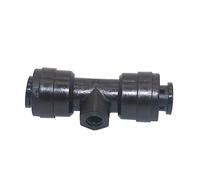 Garden Plumbing 50 Pcs Connections to A Water Pipe 1/4" Tube OD Slip Lock Tees (Quick) Misting Nozzle Tees Hose Accessories