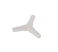 Garden Plumbing 50 Pieces of Three-Way Right Angle 90 Degree Elbow Connector White Black Optional Garden Watering Hose Water Pipe Joint Aquarium Accessories (Color : White Y Shape)