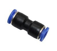 Garden Plumbing 8mm Slip Lock Quick Connectors Tees Elbow Straight Cross Garden Water Connector Low Pressure Mist Cooling Reptile Fogger Tool (Color : Straight Connector, Diameter : 8mm)