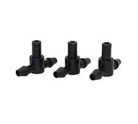 Garden Plumbing Garden Water Connector Tee Tee, Used to 4 / 7mm Hose 6mm Nozzle Head Irrigation System Pipe Fittings 500 Pieces