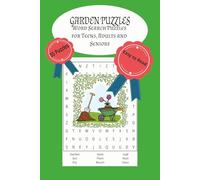 Garden Puzzles Word Search Puzzles for Teen, Adults and Seniors: Garden Puzzles Word Search Puzzles for Teen, Adults and Seniors about Gardening, ... Gifting, lazy days and traveling puzzles ,