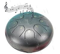 Garden Rain Drum Conéctate Con La Sinfonía De La Naturaleza: Coloca Este Tambor En Tu Jardín For Crear Un Concierto Natural Que Resuene El Suave Golpeteo De Las Gotas De Lluvia.(Silver)