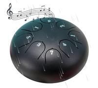 Garden Rain Drum Conéctate Con La Sinfonía De La Naturaleza: Coloca Este Tambor En Tu Jardín For Crear Un Concierto Natural Que Resuene El Suave Golpeteo De Las Gotas De Lluvia.(Black)