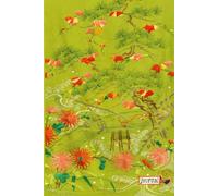 Garden Reflections: Refined Japanese Textile Inspired Notebook for Writing and Notes