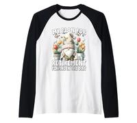 Garden Retirement Gnome For Retired Dad Playing In The Dirt Camiseta Manga Raglan