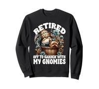 Garden Retirement Saying For Yorkie Dad And Retired Dog Mom Sudadera