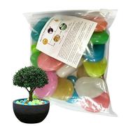 Garden Rocks, Glow Pebbles, Landscape Stones, Colorful Garden Rocks, 20PCS