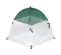 Garden Shade, Plant Netting, 23.62x23.62x23.62 Inches, Crop Protector, Sun Shield Barrier, Animal Guard Mesh, Foldable Design, White Color, for Tomato Strawberry Blueberry Vegetable Flower