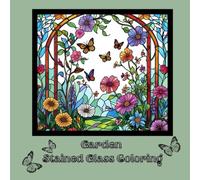 Garden Stained Glass Coloring