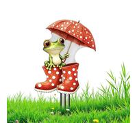 Garden Stake Cute - 2d Flat Acrylic Decorative Potted Plants Yard Sign,