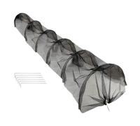 Garden Sun Shade, Grow Tunnel Row Covers, Plant Net Tent, Insulation Protection and Sturdy Weather-Resistant Material for Outdoor Vegetable Gardens, 118.11x17.72x17.72 Inches