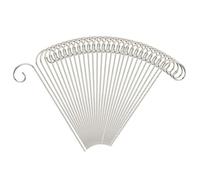 Garden Tags Hooks, 30 Piece Set, Metal Plant Markers, Weather Resistant Rust Proof Sturdy Build, Easy Insert Secure Hold, for Flower Vegetable Tree Yard Orchard Gardening Use