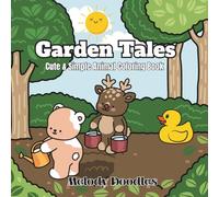 Garden Tales: Cute And Simple Animal Coloring Book