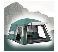 Garden Tent 5 to 8 People Two Rooms and One Living Room,Spacious Pop Up Tents Camping Sturdy and Lightweight Blackout Tents for Family,Outdoor,Hiking and Mountaineering