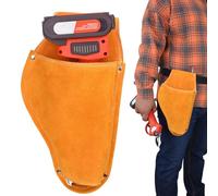 Garden Tool Belt Bag, Waist Organizer Pouch, 6.69x12.01 Inch Large Capacity with Sturdy Design, Tool Storage Bag, Home Gardening Belt with Multiple Pockets, Cutter Organizer for Bonsai Tree Work