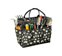 Garden Tote Bag, Multi-Pocket Utility Bag, Waterproof Storage with Sturdy Panel, Heavy Duty Carrier with Refined Texture, Large 31x25x14cm Outdoor Gardening Category, Lawn Patio Farm Gear for Tools