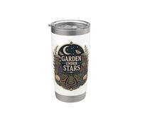 Garden Under Stars jardinero noche Vaso térmico de acero inoxidable de doble pared