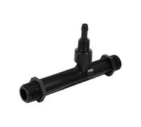 Garden Watering Injector G1/2, G3/4.1 Inch Mixer Injectors Agriculture Irrigation Tube Plastic Tool for Venturi Fertilizer Device.(1/2 Inch)