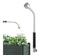Garden Watering Wand - Hose Sprayer, Nozzle Lance | Pivoting Metal Head, Thumb Flow Control, 9 Spray Patterns, 45cm Reach, Ergonomic Handle for Lawn Watering, Plant Spraying, for Pet Cleaning