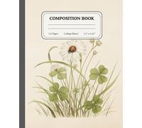 Garden Whispers | Vintage Ladybug Lover Notebook | College Ruled Composition Journal for Learners & Writers: A timeless writing companion with classic design and practical size.