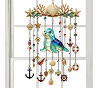Garden Wind Chimes Sea Theme Coastal Porch Outdoor Decorations