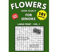 Garden Word Search: Large Print Easy Puzzles for Seniors