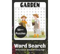 Garden Word Search Puzzle Book: Easy to Read Print | 6 x 9 inches, 144 pages | 70+ puzzles - Gift for Vacations, Holidays, and Relaxing Times