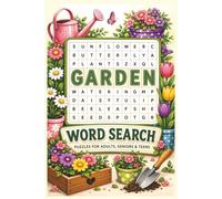 Garden Word Search Puzzle Book: Word Searches with Easy to Read Print about Garden, Flowers, Herbs, Vegetables, Garden Tools, Trees, Wildlife, ... | Gift for Holidays and Free Times | For