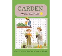 Garden Word Search Puzzle Book: Word Searches with Easy to Read Print about Gardening, Plants, Nature |6x9 inches, 110 pages |50+ Puzzles...Gift for Vacations, Summer time