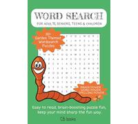 Garden Word Search Puzzle Book: Word Searches with Easy-to-Read Print about Garden's, Nature, Outdoors & More | 6x9 inches | 110 Pages | 50+ ... Vacation Fun, Holidays, Travel & Free Times