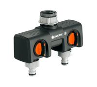 Gardena 08193-20 Conector de Manguera Doble