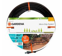 GARDENA 1389-20 - Set de inicio con tubo de goteo subterráneo para hileras de plantas, 13.7 mm: manguera de goteo para un riego eficaz que ahorra agua