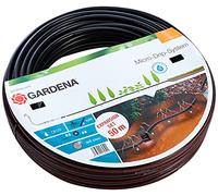 GARDENA 1395-20 - Tubo de goteo subterráneo Micro-Drip, 13.7 mm, prolongación de manguera para un riego homogéneo del césped ahorrando agua