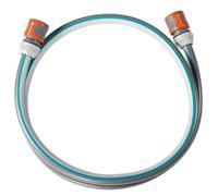 Gardena 18011-20 - Set de conexión de 13.mm (1/2""), 1,5.m, adaptador de manguera para conectar el carro portamanguera multicolor