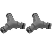 Gardena 2934-20 - Derivación Triple Y. Divide la Fuente de Agua en 2, pasando de 19 mm (3/4") a 13 mm (1/2") (Paquete de 2)
