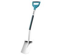 GARDENA 3771-24 - Pala cuadrada Terraline, pala de jardín recubierta para cavar y remover la tierra, con pisador y mango ergonómico, empuñadura en T