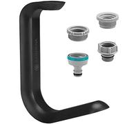 Soporte de pared para mangueras (negro) - GARDENA