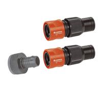 Gardena Anschlusatz: 1 Pieza de Grifo con Adaptador, 2 Sistema Profesional