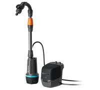 GARDENA Batería Tanque de agua de lluvia Bomba 2600 Comf 18V P4A solo Bombas: Control de riego programado, Función de temporizador, Se adapta a su tanque de agua, Ajuste de potencia continuo, Presión
