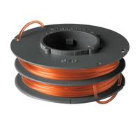 Gardena Bobina de hilo de recambio: carrete de hilo intercambiable para desbrozadoras turbo, guadañas eléctricas, desbrozadoras de césped (5372-20) Gris, Naranja