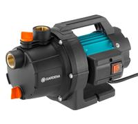 Gardena Bomba de jardín 3000/4 Basic: bomba de riego con caudal de 3000 l/h, potencia de 600 W, duradera gracias al eje de acero inoxidable, posibilidad de conexión de rociadores (9010-47)